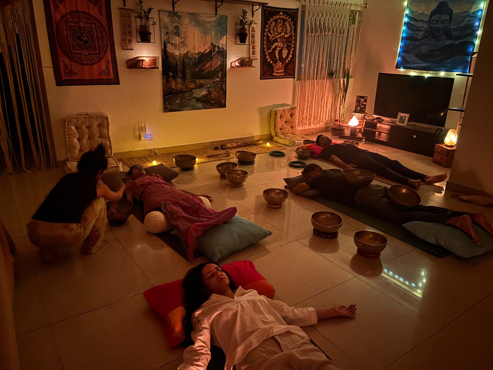 Sound Healing Session Group